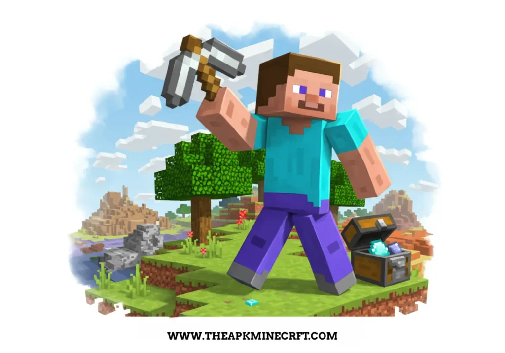 Exploration and crafting in Minecraft APK